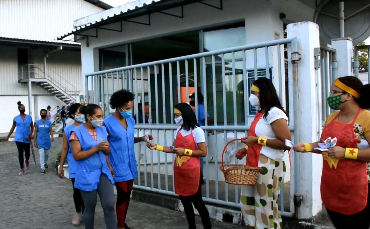 Camacã: Secretaria de Assistência Social homenageia as mulheres funcionárias da Fábrica